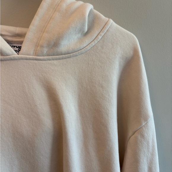 Future Collective Men's Beige Cold Shoulder Hoodie Hooded Sweatshirt Size 1X - Picture 5 of 9